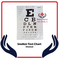 Dl Snellen Test Card Onemed | Papan Huruf Tes Mata
