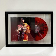 Stand Paparan Rekod Vinyl 12 Inci, Rak Rekod LP, Rak Album CD, Rak Foto Muzik, Hiasan Dinding, Rak P