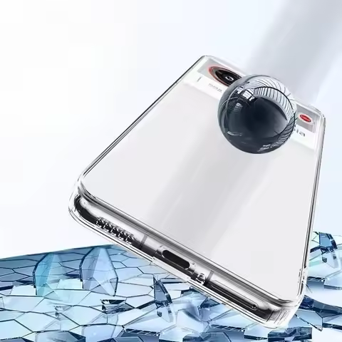 Ultra Thin Clear Phone Case For ZTE Nubia Z80 Ultra Soft TPU Silicone Cases Back Cover for Nubia Z80