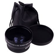 ☏♧✥ 58MM 0.45x Wide Angle Lens 4 for Canon EOS 4000D 2000D 18-55MM Lens Univeasal Camera Accessories 70-200mm Fixed Focus Lens