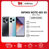 Infinix Note 40X 5G Smartphone (12GB RAM+256GB ROM) Origianl Infinix Malaysia