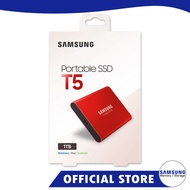 Samsung T5 Portable SSD 1TB External SSD USB 3.1 (Red)