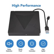 (GPBS) External DVD Drive CD DVD -/+RW Player Burner Portable Optical Drive for Laptop PC Computer N