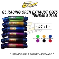GL RACING OPEN EXHAUST CQ 75 LC 4S/ TEMBAK BULAN RACING EXHAUST LC 4S