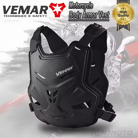Men's Off-road Motorcycle Armor Vest Shock-absorbing Anti-fall Motocross Armor Vest Lightweight Moto
