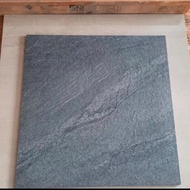 granit lantai 60x60 hitam textur kasar embose by niro