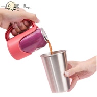 SUEREN Energy Drink Holder, With Handle Plastic Can Holders For Drinks, Durable Portable Reusable Be
