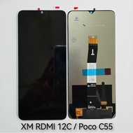 XM RDMI 12C / Poco C55 Compatible LCD Display Touchscreen Digitizer