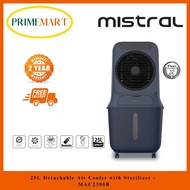 Mistral MAC2300R: 25L DETACHABLE AIR COOLER with STERILISER - 2 YEARS WARRANTY