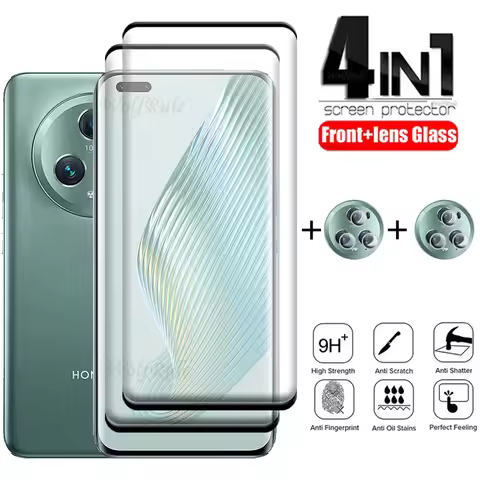 4-in-1 For Honor Magic 5 Pro 5G Glass For Honor Magic 5 Pro Screen Protector Huawei Honor Magic5 Mag