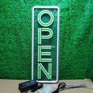 ป้ายไฟนีออน ป้ายไฟ OPEN ไฟประดับตกแต่ง ป้ายไฟสำรับตกแต่งหน้าร้าน