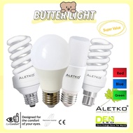ALETKO DEN 13w/12w/10w/9w/6w/5w E27 E14 B22 Led Globe Stick Ping Pong Spiral Bulb Red Blue Green