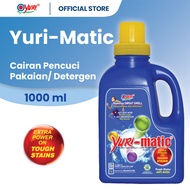 Yuri-matic Detergent Cair Tough On Stains Romantic Blue 1 Kg