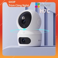 EZVIZ H7C Indoor Dual Eye Wifi Camera 4MP+4MP 360 Degree Rotation, Siren