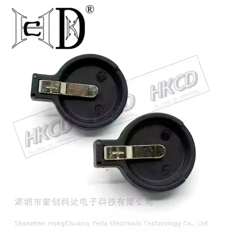 5PCS/LOT BS1620-1 3V Pin DIP Button Battery Holder CR1620/CR1616/CR1632 Universal Battery Holder Bat