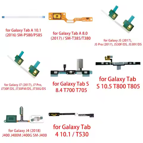 Return Key Connector Flex Cable for Samsung Galaxy Tab A 10.1 (2016) SM-P580/P585/Tab A 8.0 (2017)/S