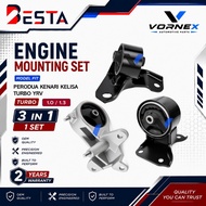 BESTA ENGINE MOUNTING SET PERODUA KENARI KELISA TURBO YRV 1.0 1.3
