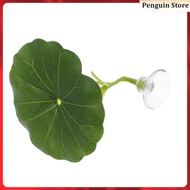 Fish Tank Decorations Betta Leaf Hammock Lotus Bed Decorate 6.50X5.80X5.40CM Green Abs hainesi