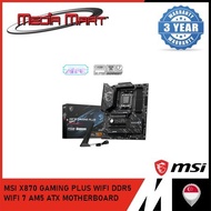 [CPU BUNDLE] MSI X870 GAMING PLUS WIFI DDR5 WIFI 7 AM5 ATX MOTHERBOARD BUNDLE WITH AMD R5/R7/R9 CPU 