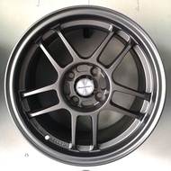 [MADE IN THAILAND] SPORT RIM 15 inch 4H100 15x7.0JJ ET35 MATT GREY