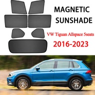 Car Sunshade For VW Tiguan Allspace 5seats 2016-2023 Magnetic Car Sunshade Shield Front Windshield C