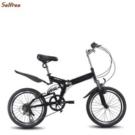Selfree 20 Inch 6 Speed Bike Foldable And Portable Bicycle Adult Bicycle Light Travel Mountain Bike 2022 New Dropshippin