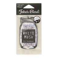 John's Blend - 吊掛式香氛片 White Musk 白麝香 275800 平行進口 車掛香薰片 香薰掛片