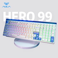 AULA HERO 99 Magnetic Mechanical Keyboard 101Keys Wired 8Khz with Rapid Trigger  RGB Esports  Magnet
