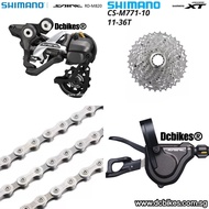 Shimano 10 Speed Saint Derailleur + M820 10S Shifter + XT 36T Cassette + HG95 Chain Groupset