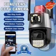 Screen 2 Cameras XIAOMI & V380 PRO Official Store Dual Lens CCTV 4K 8MP 360° Pan Tilt Zoom Outdoor W