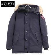 加拿大鵝 [國內授權經銷商 (Sazaby League Co., Ltd.)] 3438JM Jasper 羽絨派克大衣，帶毛領，XS/TP 碼 [二手]