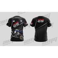 fashion 2025 BMW GSA HP Black Honeycomb Tshirt Baju Microfiber Jersi Jersey Sublimation Tshirt Jerse