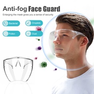 Full Face Shield Mask Protective Isolation Mask Face Shield Glasses Safety Goggles (no dizzy)