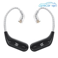 KZ ขั้วต่อหูฟัง AZ09รองรับบลูทูธได้5.2สายหูฟังโทรศัพท์ตะขอเกี่ยวหูไร้สายใช้งานได้ยาวนานสำหรับ KZ Zst