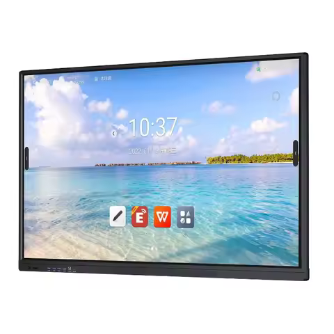Interactive Whiteboard Screen 4k Touch LCD Smart Education Board TV Office/School/Classroom Digital 