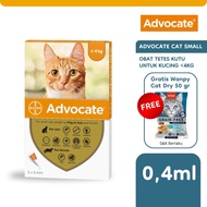 Advocate Small Cat Flea Drops 0.4ml (1 tube)