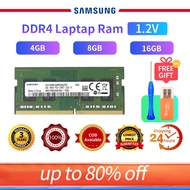 【24H Ship COD】Original Samsung Notebook RAM DDR4 4GB 8GB 16GB Laptop Memory 2133 2400 2666 3200MHZ S