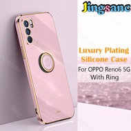 Jingsanc cho Oppo RENO 6 5G/RENO 6Z 5G/reno5/reno5 5G/RENO 7 Pro 5g Mạ sang trọng vỏ điện thoại với