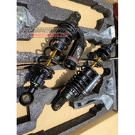 SHOCKBREAKER TABUNG SHOCK TABUNG MODEL KTC EVO HITAM AS GOLD 320MM RX KING CB GL TIGER WIN DLL