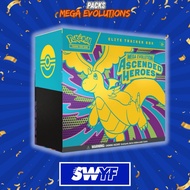 Pokemon Cards : Ascended Heroes Elite Trainer Box , Ascended Heroes ETB , ME2.5 , Mega Evolutions , 