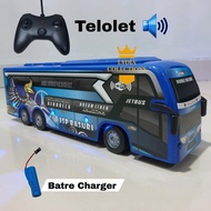 RC JET BUS Telolet Bus Basuri Remote Control Travel Bus Toy
