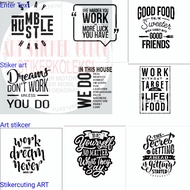 Motivational Wall Stickers | Motivational Quotes Wall Decoration