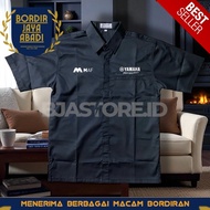 KEMEJA Yamaha Mega Auto Finance MAF Black K1 Shirt