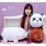 Ready Stock Oversized Bear Meets You Doll We Bare Bears We Bare Bears Three Musketeers Dolls We Bare