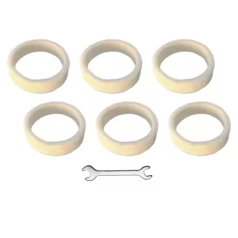 A50F-Replacement Felt Washers(6-Piece) For Breville Espresso Machine Grinders-Works Models BES870/BE