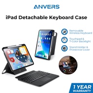 Anvers 2025 Keyboard Case for iPad Air 4/5/6/13 (M2/M3) | iPad 10th | Pro 11/12.9 (2018-2022) | Pro 