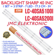 BACKLIGHT TV LED SHARP 40 INCH LC-40SA5100I LC-40SA5200I LC-40SA5100 LC-40SA5200 LC40SA5100I LC40SA5