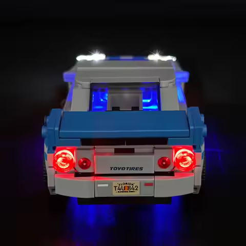 LED Lights Kit for Lego 76917 Building Blocks, USB DIY Lights For Lego Speed Champions Fast & Furiou