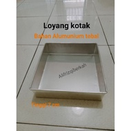 Layer Cake Pan/Square Square Pan Size 28x28cm X 7cm Height Aluminum