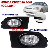 Honda Civic ES1 ES2 ES3 ES S5A 2001-2004 Front Bumper Fog Lamp Light Spot Light Lampu Bumper Depan New